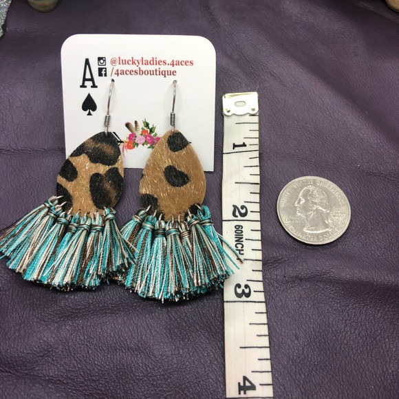 🌺 Sale Fashion Jewelry Fringe Tassel Earrings - Picture 3 of 3